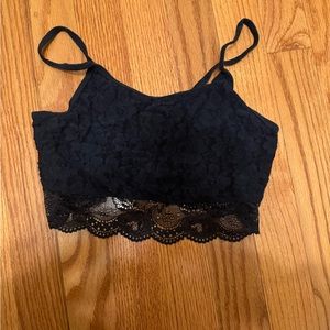 Abercrombie Kids navy bralette